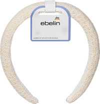 ebelin Haarreif gepolstert, beige, 1 St