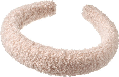 Haarreif Teddy, Creme, 1 St ebelin