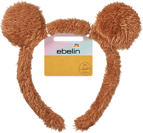 Haarreif Teddy-Ohren, 1 St ebelin