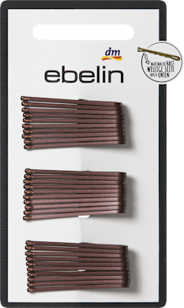 Haarschieber kurz, braun, 30 St