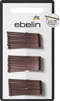 Haarschieber kurz, braun, 30 St