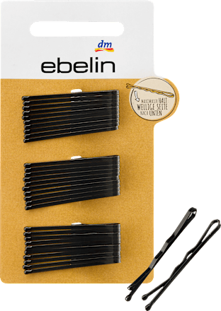 Haarspeldjes kort zwart, 30 stuks