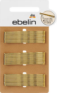 Haarschieber midi Gold-Optik, 27 St