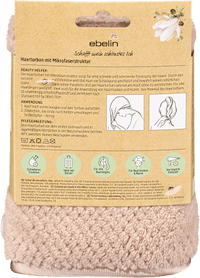 Haarturban aus Mikrofaser, 1 St
