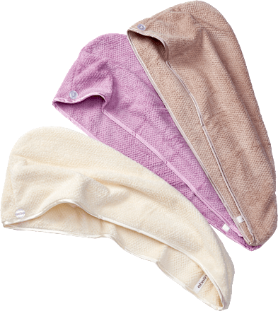 Haarturban aus Mikrofaser, 1 St