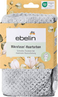 Haarturban Mikrofaser, 1 St ebelin