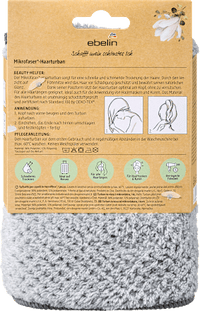 Haarturban Mikrofaser, 1 St ebelin