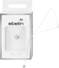 ebelin Halskette 925 Silber Kugel, 1 St