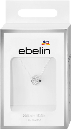 ebelin Halskette 925 Silber Kugel, 1 St