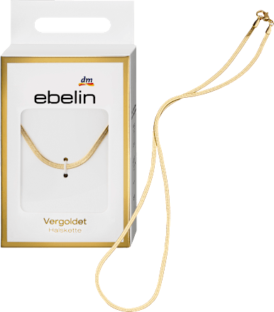ebelin Halskette vergoldetet flach, 1 St