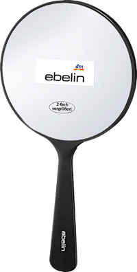 ebelin Handspiegel mit Weizenstroh, 1 St