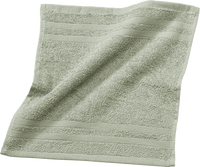Handtuch aus Frottee salbeigrün, 100 % Bio-Baumwolle, GOTS-zertifiziert, 1 St