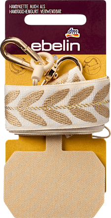 Mobiele telefoonketting, beige, 1 stuk