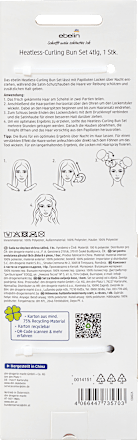 Heatless-Curling Bun Set Stay wild, Child, 4 St ebelin