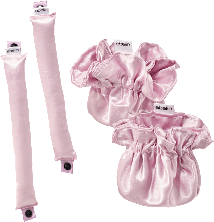 Heatless-Curling Bun Set Stay wild, Child, 4 St ebelin