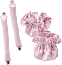 Heatless-Curling Bun Set Stay wild, Child, 4 St ebelin