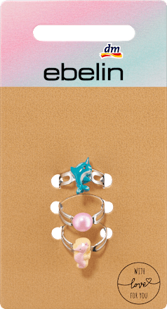 Kinder-Ringset mit verschiedenen Motiven, 3 St