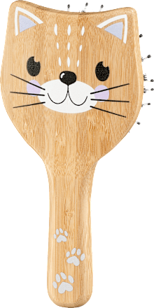 Kinderborstel bamboe gemengde haren, 1 stuk