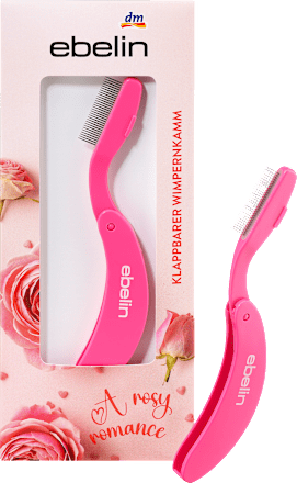 Klappbarer Wimpernkamm A rosy Romance, 1 St ebelin