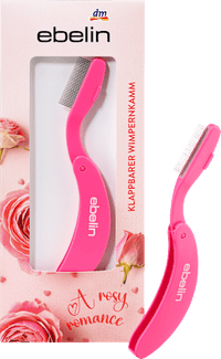 Klappbarer Wimpernkamm A rosy Romance, 1 St ebelin
