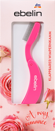 Klappbarer Wimpernkamm A rosy Romance, 1 St ebelin