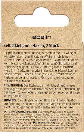 Zelfklevende haak/scheermeshouder, 2 stuks