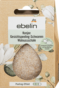 Konjac gezichtsreinigingsspons, 1 stuk