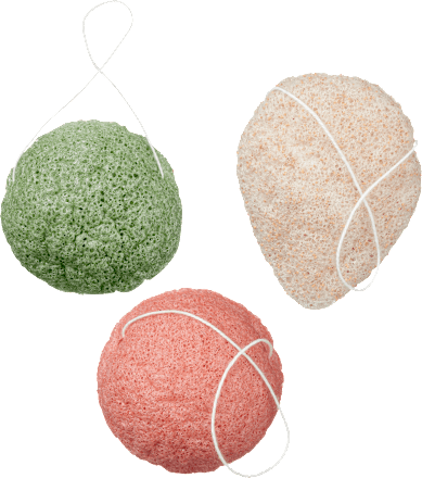 Konjac gezichtsreinigingsspons, 1 stuk