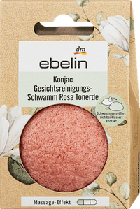 Konjac gezichtsreinigingsspons, 1 stuk