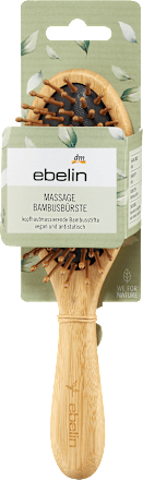 Hoofdmassageborstel bamboe, 1 stuk