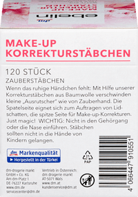 Korrekturstäbchen für Make-Up, 120 St