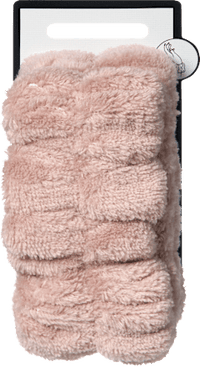 Kosmetik-Armbänder zur Gesichtsreinigung, rosa, 2 St