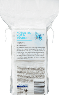 Kosmetik-Vliestücher, 80 St