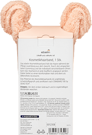 Cosmetische haarband Glowing Skin, 1 st