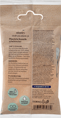 Cosmetische sponzen, 2 stuks