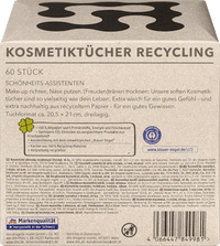 Kosmetiktücher Recycling 3-lagig, 60 St