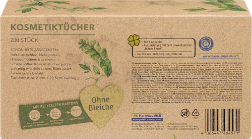 Kosmetiktücher Recycling, 200 St