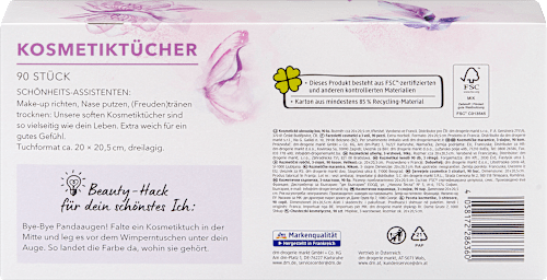 Kosmetiktücher, 90 St