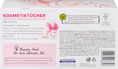 Kosmetiktücher, 200 St