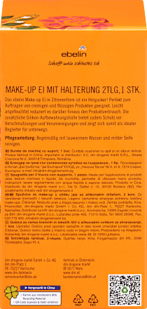 Make-up Ei mit Halterung 2tlg Hola Hermosa, 1 St ebelin