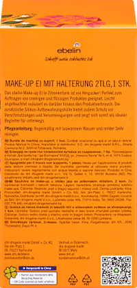 Make-up Ei mit Halterung 2tlg Hola Hermosa, 1 St ebelin