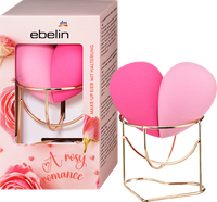 Make-up Eier mit Halterung A rosy Romance, 1 St ebelin