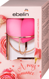 Make-up Eier mit Halterung A rosy Romance, 1 St ebelin