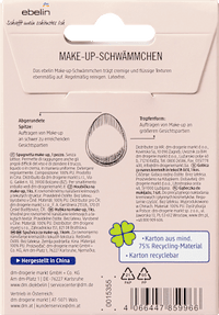 Make-up Schwamm oval, 1 St