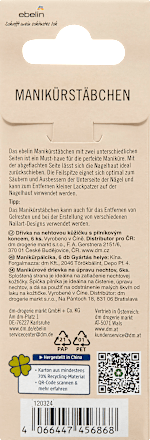 Manikürstäbchen mit Feilspitze, 6 St ebelin