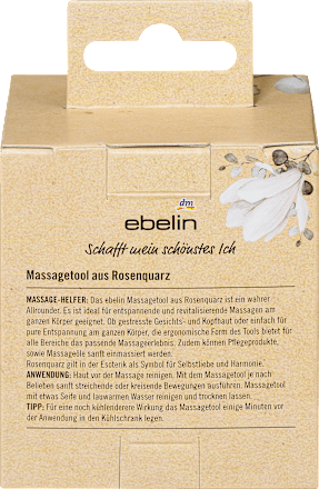 Massagetool mit Rosenquarz, 1 St
