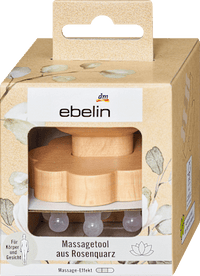 Massagetool met rozenkwarts, 1 stuk
