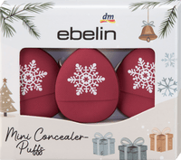 ebelin Mini Concealer Puff Set 3tlg, 1 St