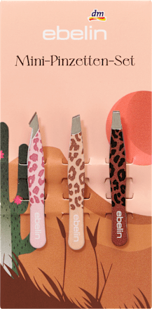 Mini-Pinzetten-Set Wild Desert 3tlg, 1 St