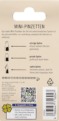 Mini pincetset, 1 st